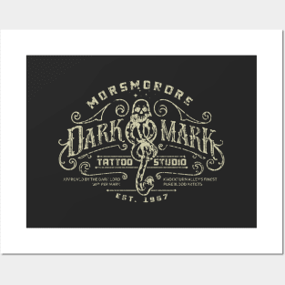 Morsmordre Dark Mark Tattoo Studio 1967 Posters and Art